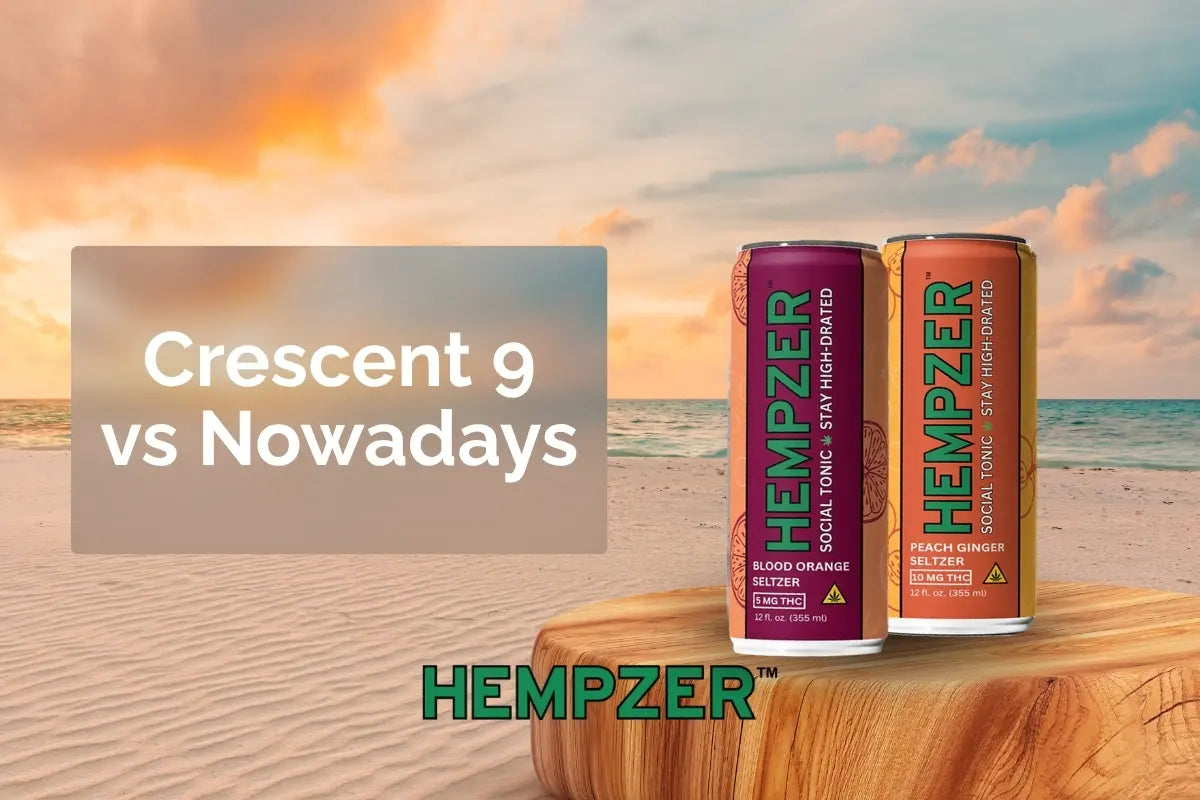 Crescent 9 vs. Nowadays vs. Hempzer Seltzer: Which THC Drink Is Best?