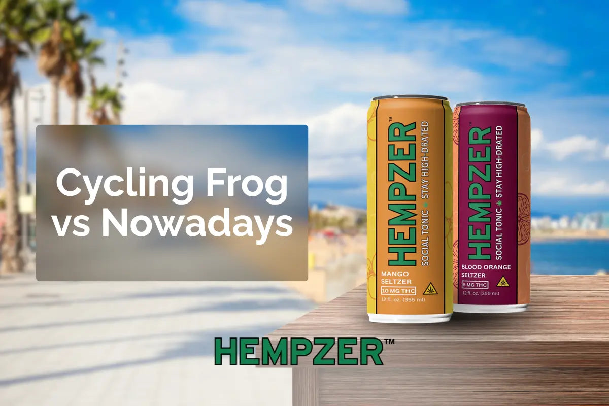 Cycling Frog vs. Nowadays vs. Hempzer Seltzer: Which THC Drink Is Best?