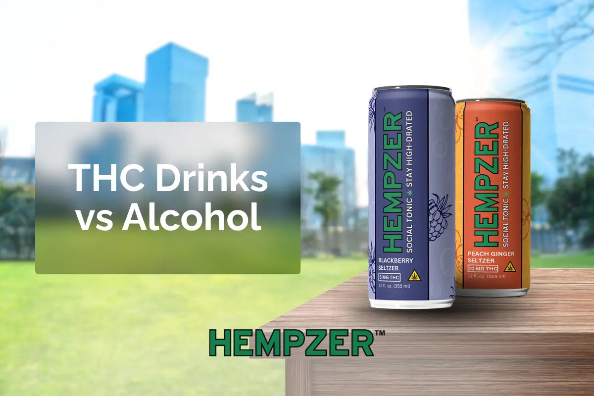 THC Drinks vs. Alcohol: What’s the Difference?