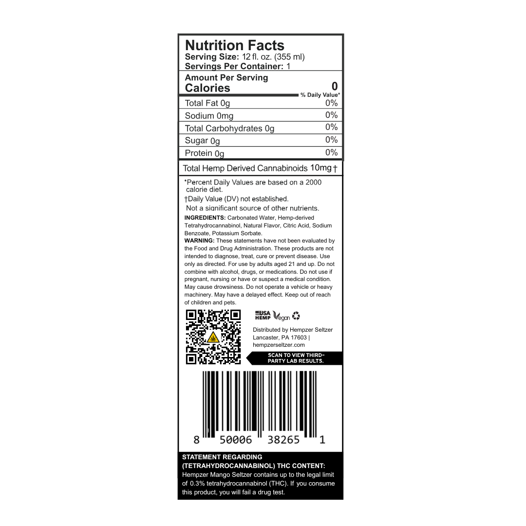 Mango Seltzer 10mg