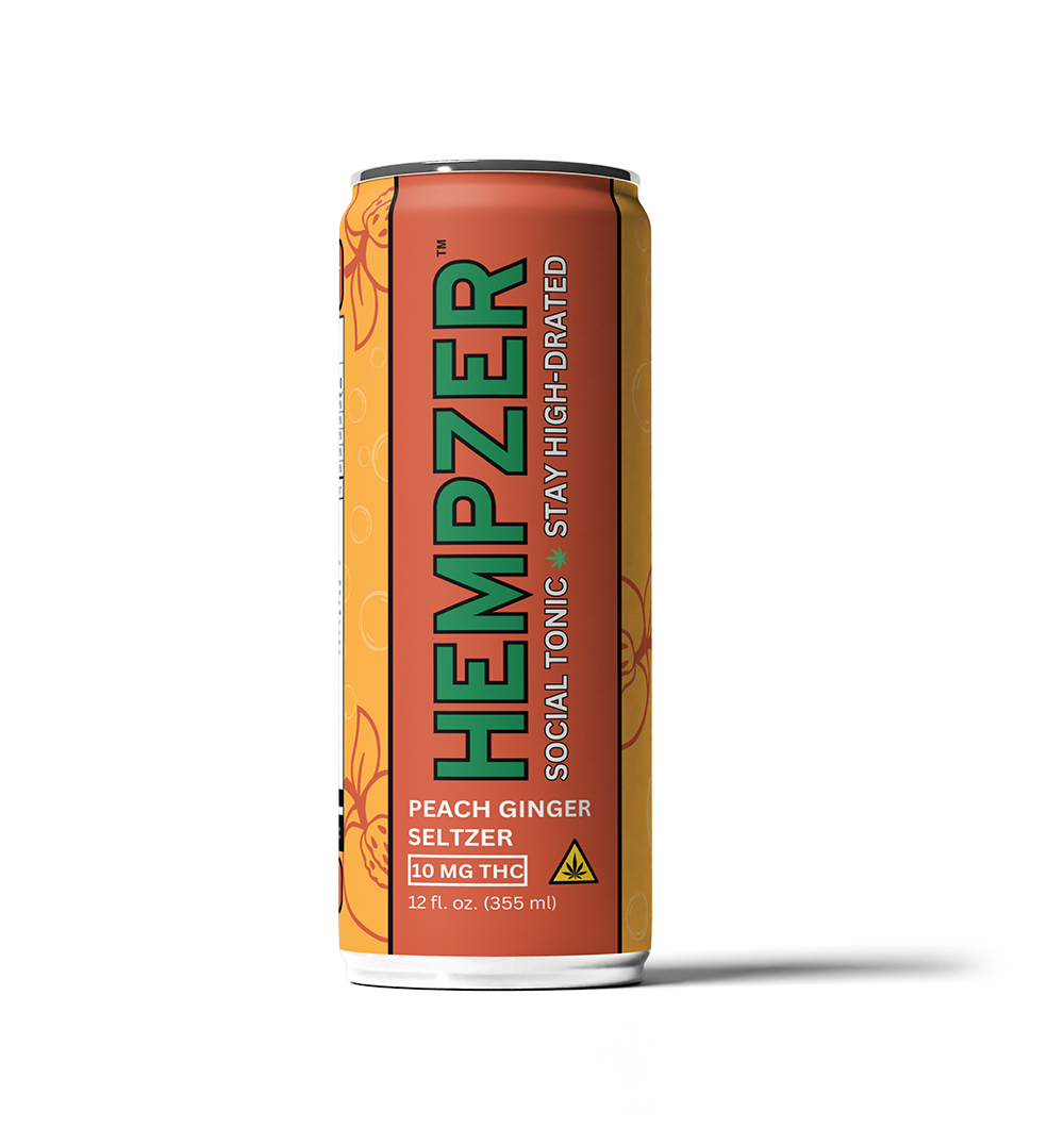 Peach Ginger Seltzer