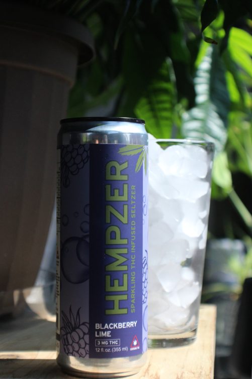 Blackberry Lime Hempzer THC Seltzer Four-Pack | Hempfield Botanicals | Hempfield Apothetique | Lancaster PA THC Seltzers | Pennsylvania THC Seltzers